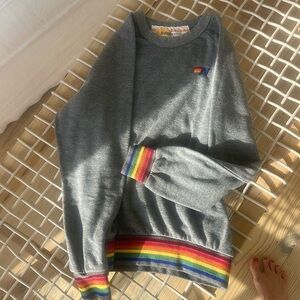 Aviator Nation ,  Small ,Grey sweatshirt